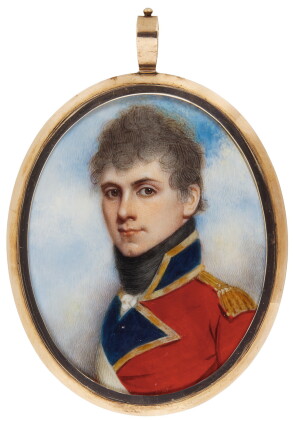 Catalog image of james barry | portrait of an officer, probably of the east india company, circa 1800