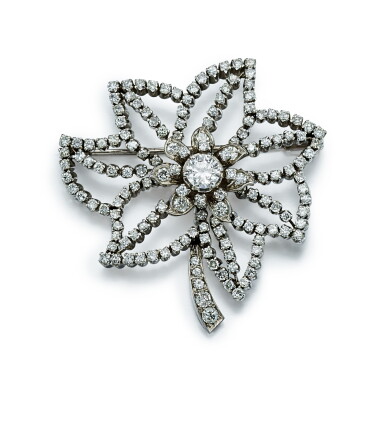 Catalog image of diamond brooch | 鑽石別針