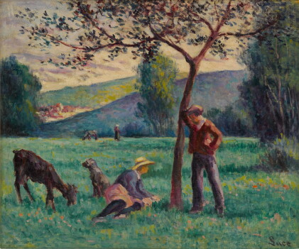 Catalog image of Bessy-sur-Cure, paysage au pommier