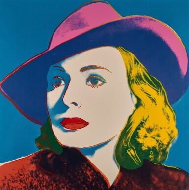Catalog image of With Hat, from Ingrid Bergman (F. & S. II.315)