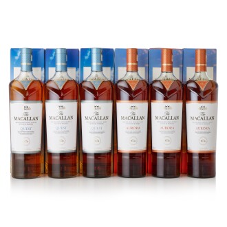View 1 of Lot 6079: The Macallan Aurora and Quest Mixed Lot NV (6 LITR)
