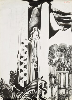 View 1 of Lot 207: Landscape Composition