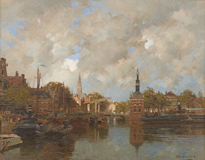Catalog image of johannes klinkenberg | alkmaar with the accijnstoren