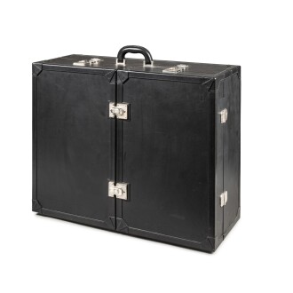View 1 of Lot 31: Christian Dior Travelling triptych vanity case