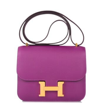 Hermes Birkin 20cm Ebene Faubourg - Lilac Blue London