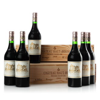 View 1 of Lot 29: Château Haut Brion 1968  (12 BT)