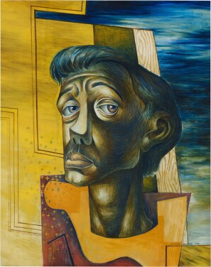 View 1 of Lot 334: Head of A Man