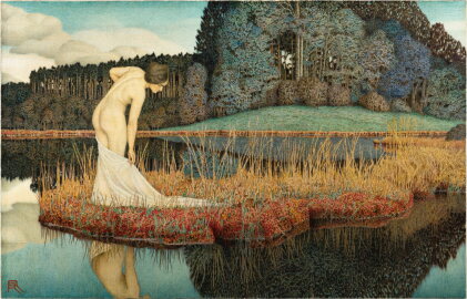Catalog image of Landscape with a Bathing Woman | Paysage avec la femme au bain