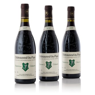 View 1 of Lot 9304: Châteauneuf du Pape Rouge, Réserve des Célestins 2009 Henri Bonneau (9 BT)