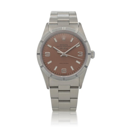 Catalog image of Air-King, Ref. 14010 Stainless steel wristwatch with bracelet Circa 1997