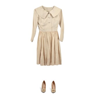 View 1 of Lot 173: (Joanne Woodward) | Wedding Dress Worn by Joanne when she married Paul Newman 