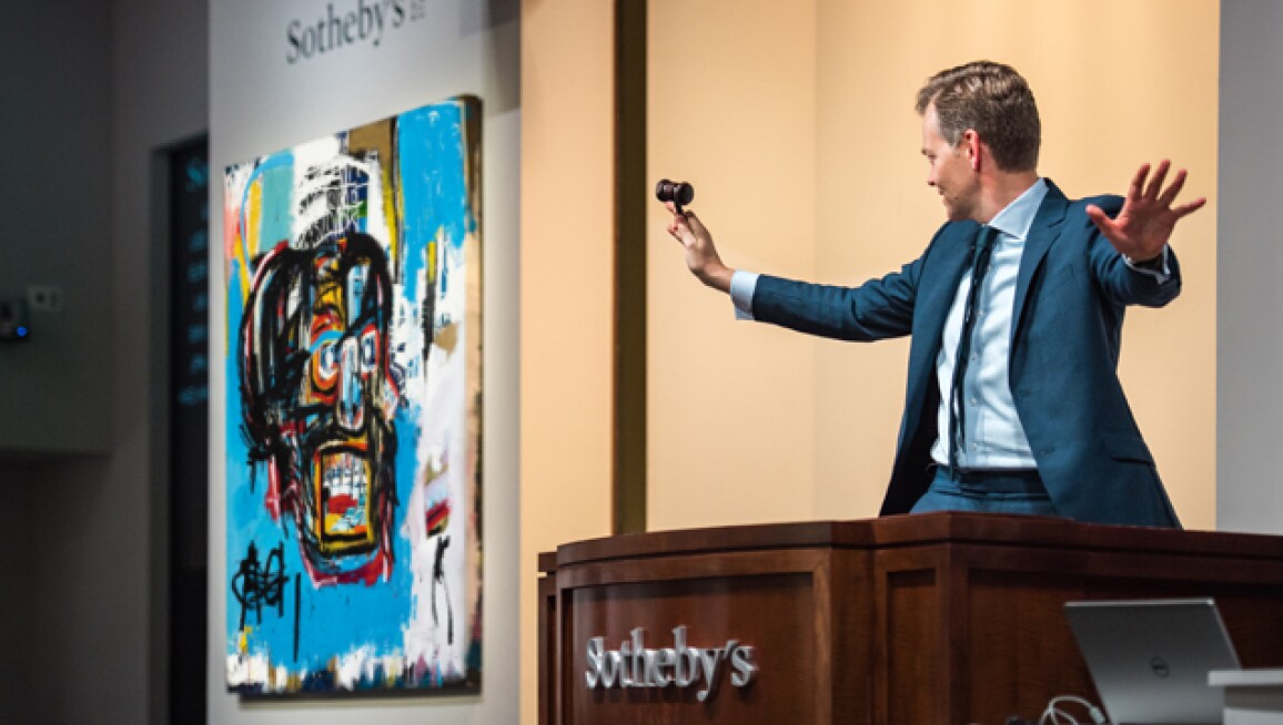 Basquiat Reigns Supreme At Evening Sale Contemporary Art Sotheby S