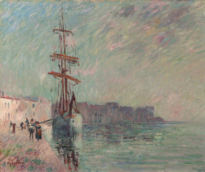Catalog image of Voilier dans le port de Ferrière, les Martigues