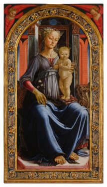 View 1 of Lot 20: Madonna and Child Enthroned