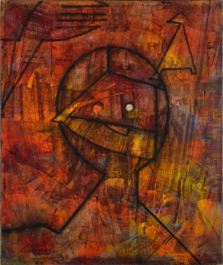 View 1 of Lot 215: Sans titre (Une femme lâchant un oiseau)