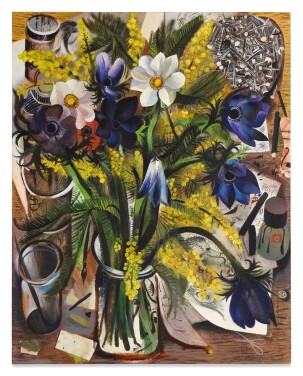 View 1 of Lot 2: Anemones and Mimosas