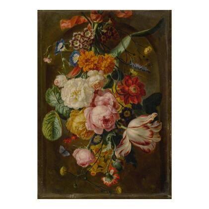 Catalog image of follower of jan van huysum | an arrangement of flowers