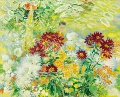 Catalog image of Le Pho 黎譜 | Dans Le Jardin Fleuri (In the Flower Garden) 花圃中