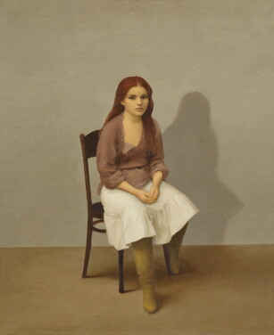 View 1 of Lot 1214: Girl in Grey Room