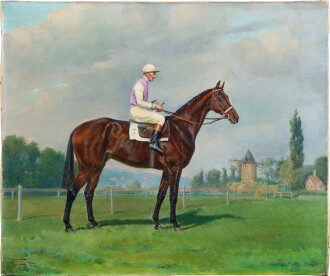 View 1 of Lot 8: Jockey montant Prince Chevalier