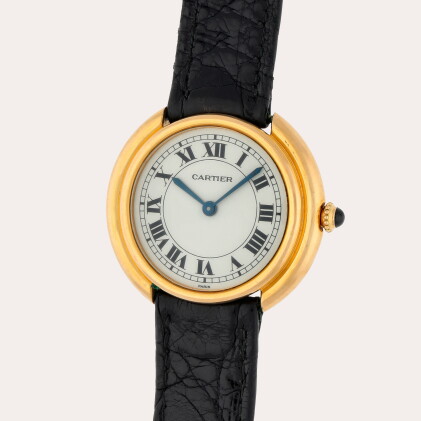 Catalog image of Vendôme | A yellow gold wristwatch | Circa 1980
