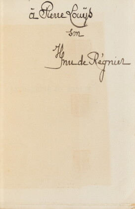 Catalog image of Le Mariage de minuit, 1903. Demi-maroquin rouge de Canape. Exemplaire de Pierre Louÿs