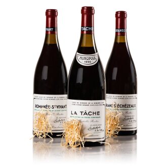 View 1 of Lot 644: Assortment Case 1990 Domaine de la Romanée-Conti (3 BT)