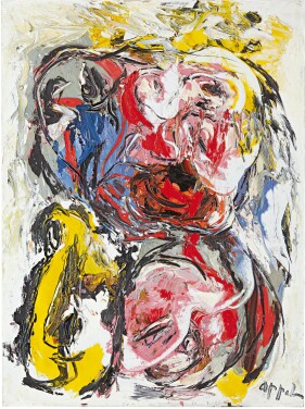 View 1 of Lot 612: Karel Appel 卡雷爾·阿佩爾 | Le Visage 面貌