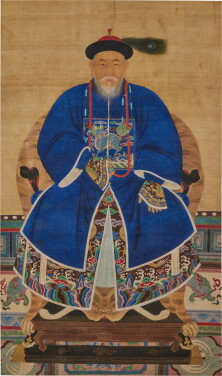 View 1 of Lot 64: A portrait of Guan Tianpei, Qing dynasty, 19th century