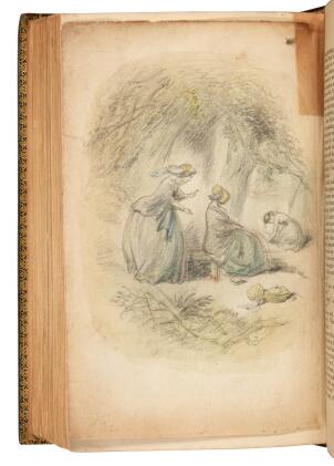 View 1 of Lot 1042: Dickens, Charles — Hablot K. Browne (pseud. "Phiz," illustrator) | "Bleak House," first edition, with an original illustration 