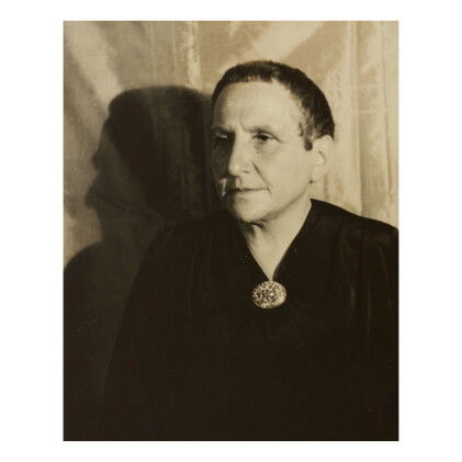Catalog image of carl van vechten | gertrude stein