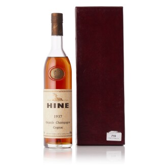 View 1 of Lot 6626: Hine Grand Champagne Cognac 41.0 abv 1937 (1 BT70)