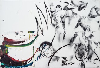 View 1 of Lot 586: FUTURA  |  Untitled 無題