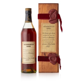 View 1 of Lot 6501: Hennessy 1977 Queen Silver Jubilee 100 Year Old Cognac 70 proof NV (1 BT70)