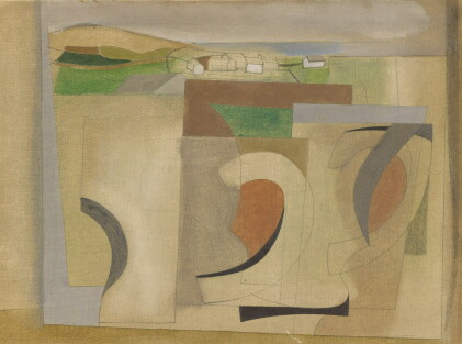 Catalog image of June 7-49 (Still Life with Cornish Landscape)