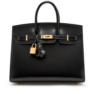 View 1 of Lot 36: Black Box Birkin 25 Sellier Gold Hardware, 2024
