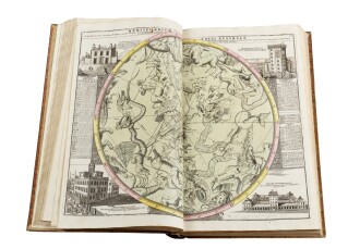 View 1 of Lot 96: Doppelmayr, Atlas coelestis; Homann, Atlas compendarius, Nuremberg, 1742-1753, half calf