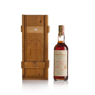 View 1 of Lot 99: The Macallan 25 Year Old Anniversary Malt 43.0 abv 1958 (1 BT75)