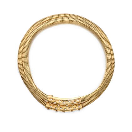 Catalog image of Gold and Diamond Necklace