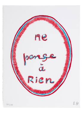View 1 of Lot 1141: Aux vieilles tapisseries. Yvon Lambert, 2005. 1/150 ex. Sérigraphie signée.
