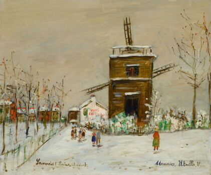 Catalog image of maurice utrillo | sannois (seine et oise)