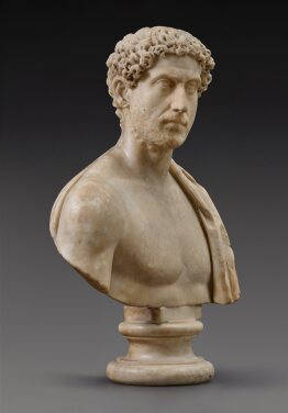 View 1 of Lot 444: A Roman Marble Portrait Bust of a Man, Reign of Caracalla, circa 215 A.D.