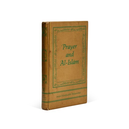View 1 of Lot 17: Muhammad Ali Signed and Inscribed Prayer Book | Ali Childhood Home Museum Provenance