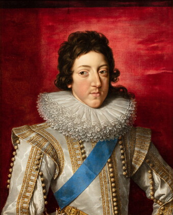 Catalog image of Louis XIII, King of France (1601-1643), with the Sash and Badge of the Order of…