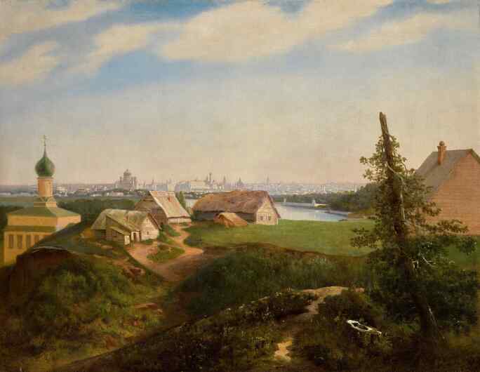 Alexei Kondratievich Savrasov, View of Moscow, Estimate £350,000 - 550,000