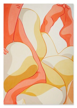 View 1 of Lot 419: Colossus, Lips, Two Fingers Enter Left, Toes Touch Top