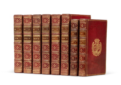 Catalog image of Lettres. 1701. 6 vol. Avec BOURDALOUE. Exhortations... 1723. Aux armes de la co…