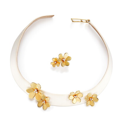 Catalog image of 'Frivole' Diamond Demi Parure | 梵克雅寶 | 'Frivole’ 鑽石 項鏈 及 戒指 套裝