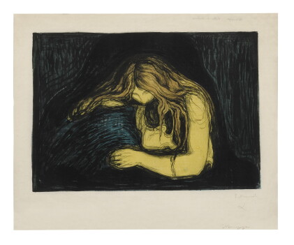 Catalog image of edvard munch | vampire ii (sch. 34; w. 41)