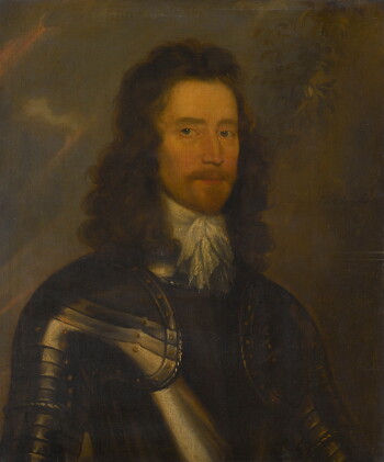Catalog image of attributed to robert walker | portrait of a gentleman in armour, possibly colon…